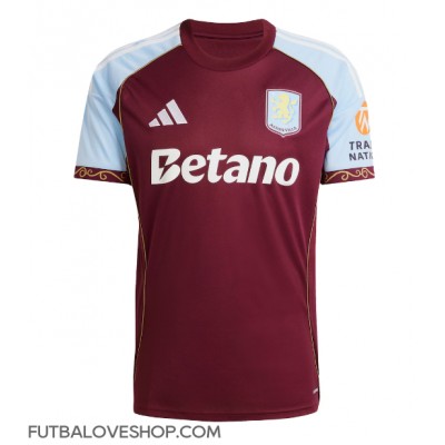 Dres Aston Villa Amadou Onana #24 Domáci 2025-26 Krátky Rukáv Dres Aston Villa Amadou Onana #24 Domáci 2025-26 Krátky Rukáv